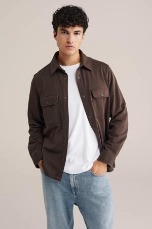 overshirt donkerbruin