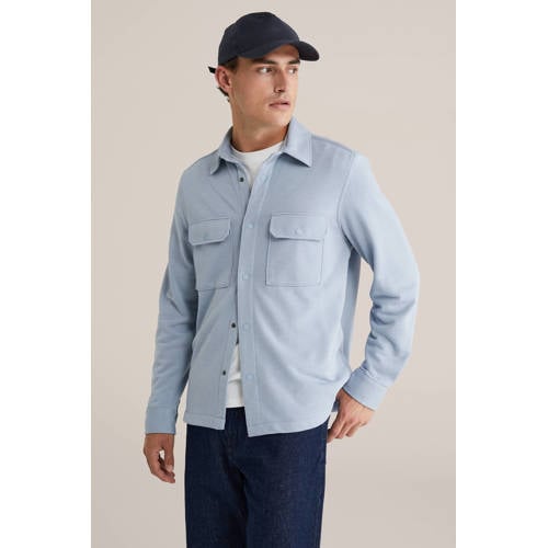 overshirt lichtblauw afbeelding
