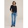 WE Fashion straight leg jeans medium blue denim