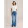 WE Fashion Blue Ridge high waist flared jeans medium blue denim