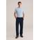 WE Fashion regular T-shirt lichtblauw