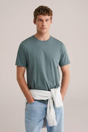 regular T-shirt groen