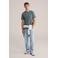 WE Fashion regular T-shirt groen