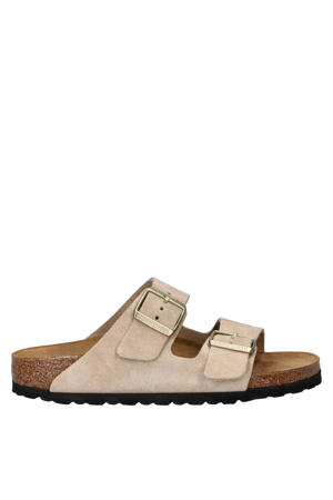 Arizona suède  slippers beige