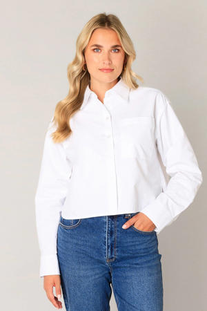 cropped blouse wit