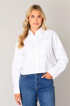 cropped blouse wit