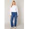 Base Level cropped blouse wit