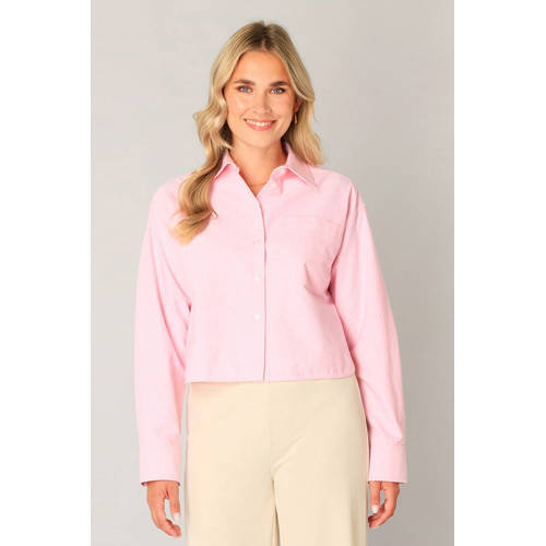 Base Level blouse lichtroze afbeelding