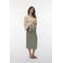 MAMALICIOUS zwangerschaps midi rok groen