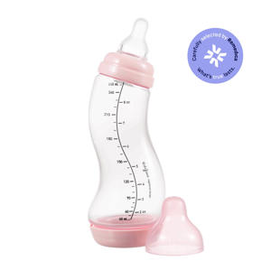 Natural S-Babyfles - 250 ml - Roze - Anti Colic