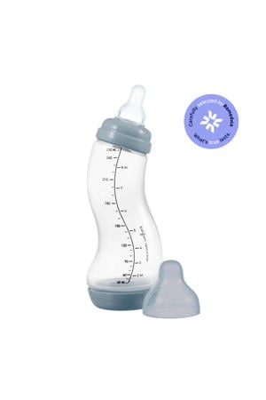 Natural S-Babyfles - 250 ml - Grijs - Anti Colic