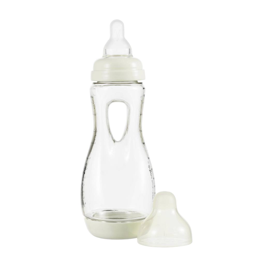 Difrax Handgreepfles - 240 ml - Crème - Anti Colic