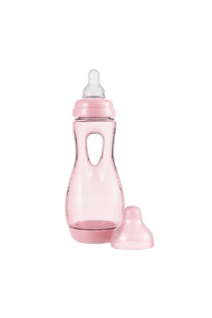 Handgreepfles - 240 ml - Roze - Anti Colic