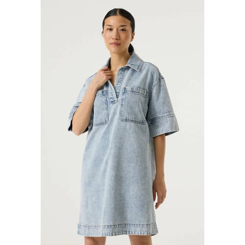 Garcia denim spijkerjurk light blue denim afbeelding