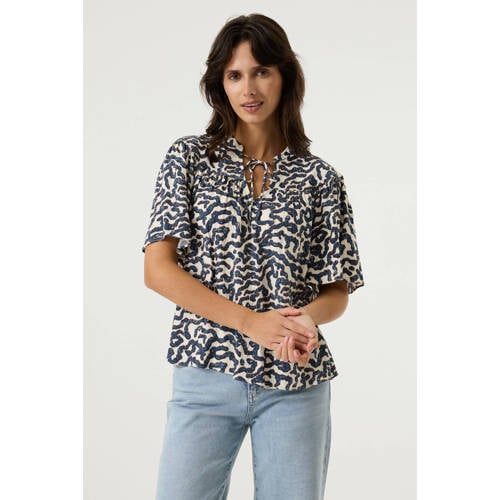 Garcia blousetop blauw afbeelding