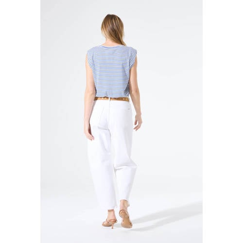 Garcia gestreepte T-shirt blauw afbeelding
