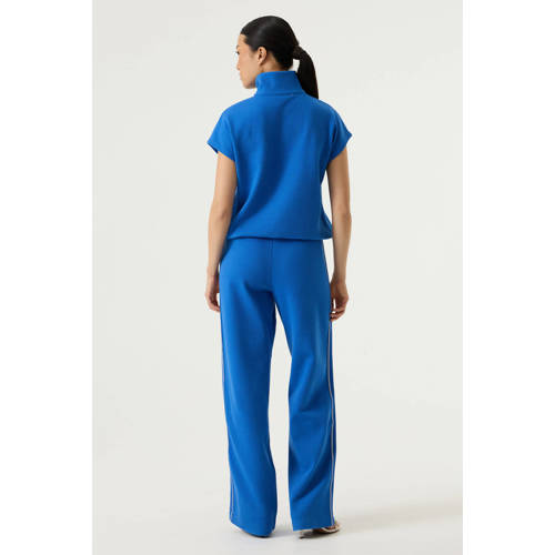 Garcia straight regular waist broek blauw afbeelding
