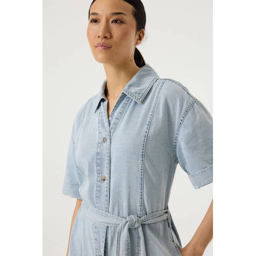 Garcia spijkerjurk light blue denim afbeelding