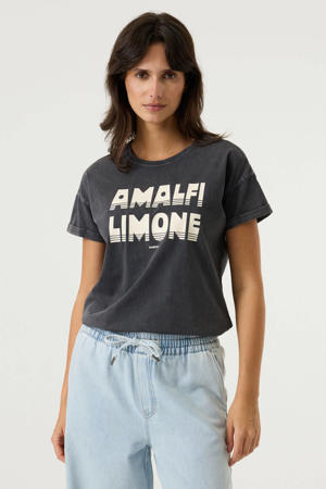 T-shirt antraciet