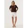 Garcia denim skinny high waist short wit