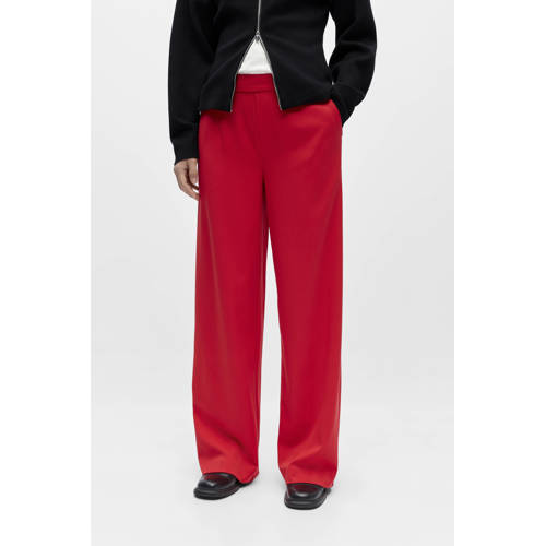 OBJECT Wide leg regular waist pantalon afbeelding