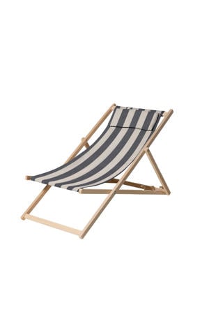 houten strandstoel (120x55 cm)