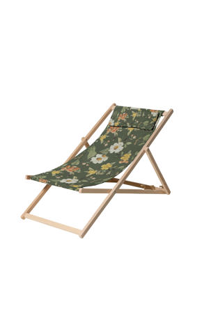 houten strandstoel (120x55 cm)