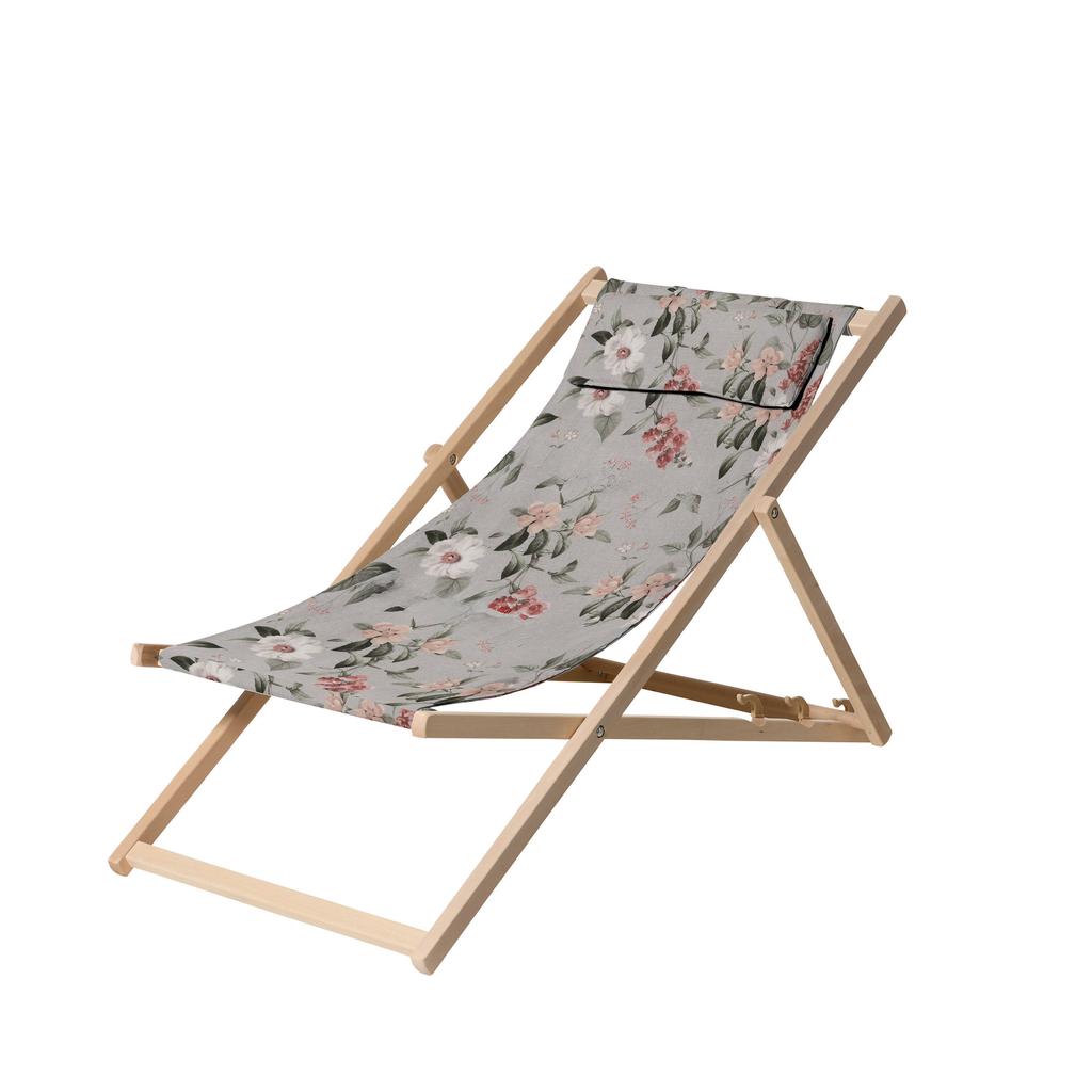 Madison houten strandstoel (120x55 cm)