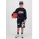 Vingino relaxed regular waist sweatshort donkerblauw