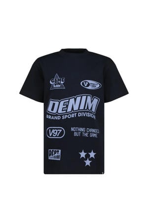 T-shirt donkerblauw