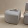 NOUS Living hocker Newton - lichtgrijs
