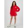 Vingino relaxed sweatshort rood