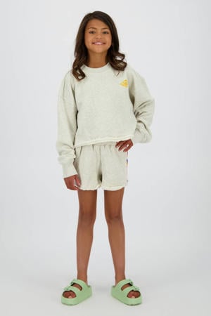 sweater grijs melange