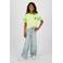 Vingino Cita high waist wide leg jeans light blue denim