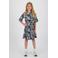 Vingino midi jurk donkerblauw