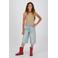 Vingino wide leg jort light blue denim