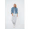 Est'seven X Ellemieke spijkerjas medium blue denim