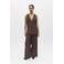 OBJECT gilet donkerbruin