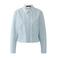 OUI blouse met krijtstreep lichtblauw