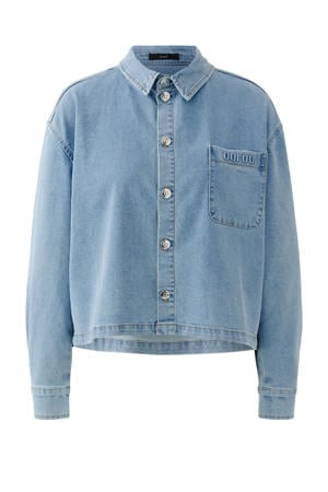 denim spijkerjas light blue denim