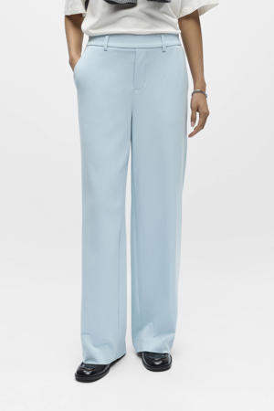 Wide leg regular waist pantalon