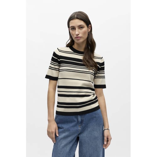 OBJECT gestreepte pullover gebreid afbeelding