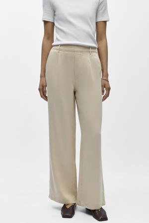 denim Wide leg regular waist casual broek