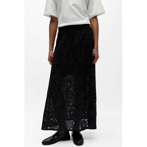 OBJECT maxi rok zwart afbeelding