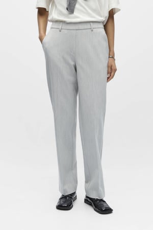 Straight regular waist casual broek
