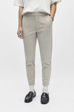 Slim regular waist casual broek