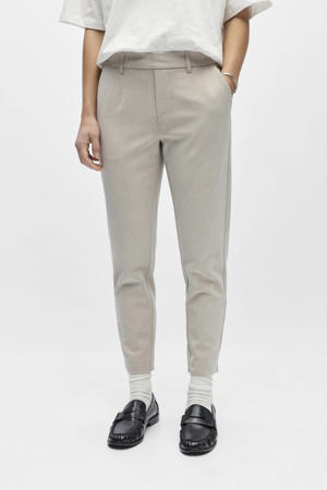 Slim regular waist casual broek