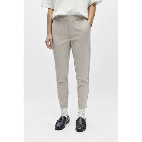 OBJECT Slim regular waist casual broek afbeelding
