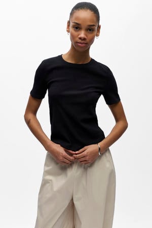 T-shirt zwart