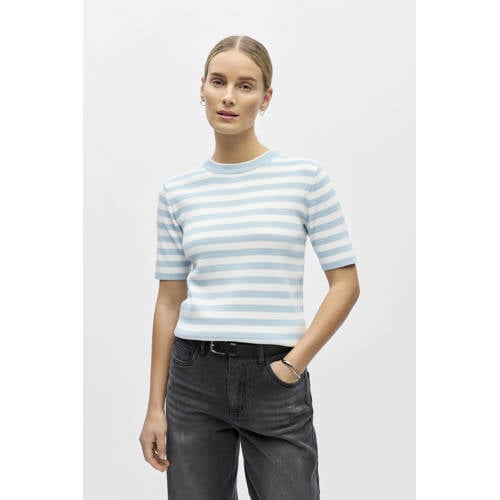 OBJECT gestreepte pullover gebreid afbeelding